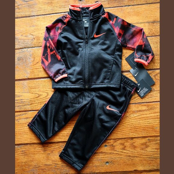 Nike Other - Nike Jacket and Pants Athletic Wear Set Infant 12 months NWT